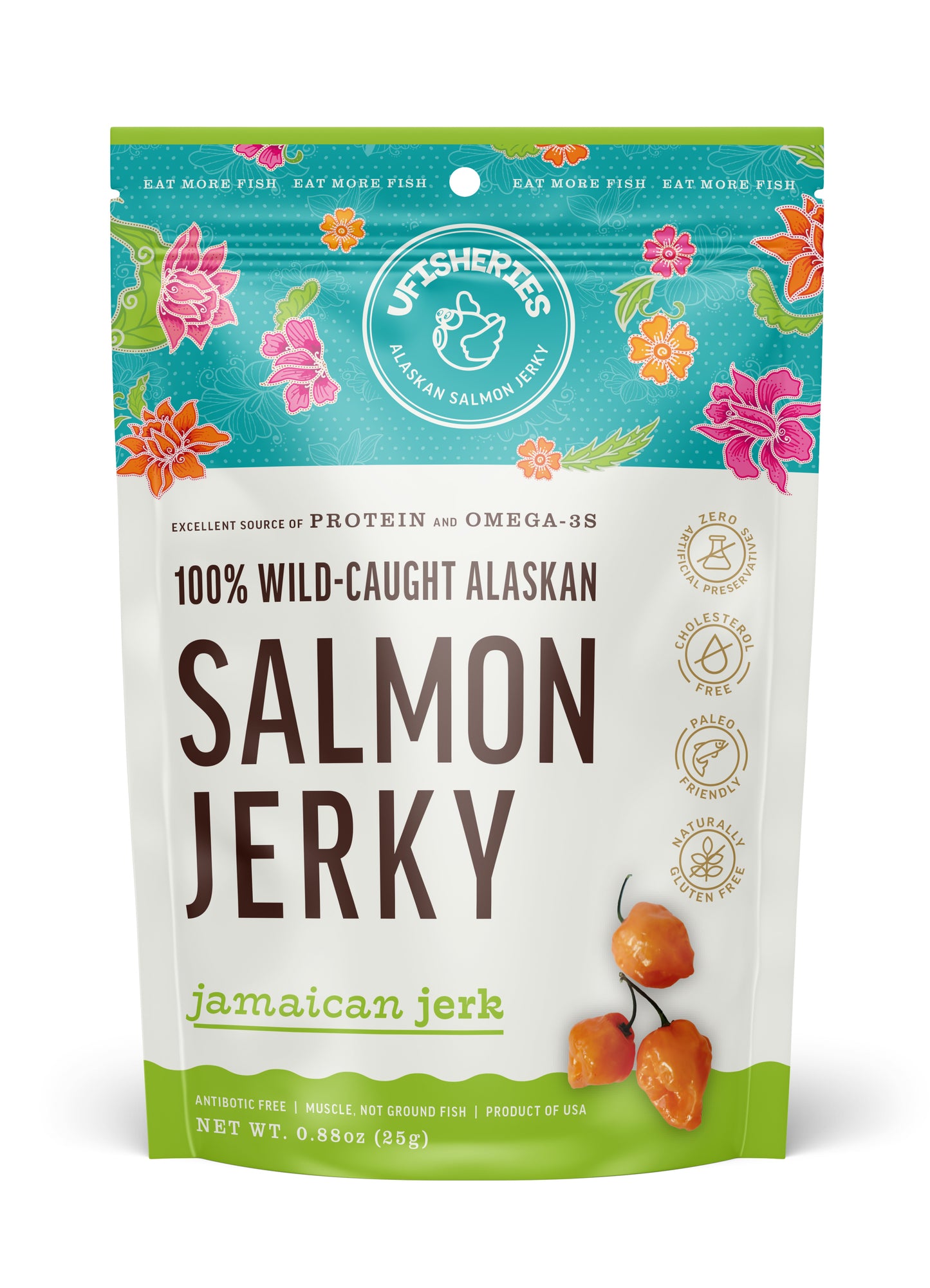 Jamaican Jerk Salmon Jerky